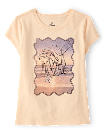 Girls The Little Mermaidâ¢ Ariel Graphic Tee