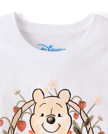 Girls Winnie The Poohâ¢ Strawberry Graphic Tee