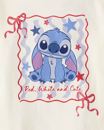 Girls Stitch™ Americana Graphic Tee