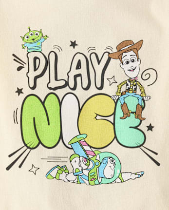 Baby And Toddler Boys Toy Storyâ¢ Play Nice Graphic Tee