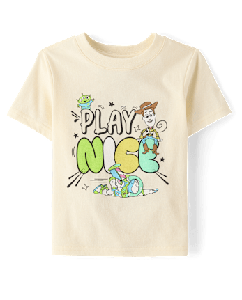 Baby And Toddler Boys Toy Storyâ¢ Play Nice Graphic Tee