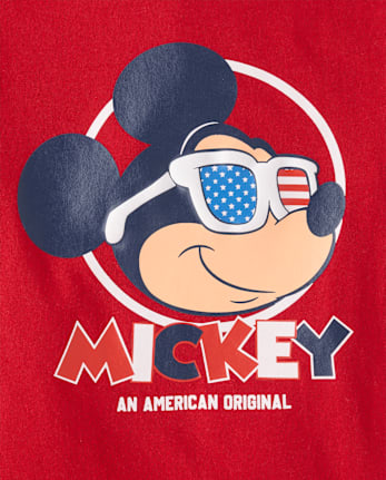 Baby And Toddler Boys Mickey Mouseâ¢ Americana Graphic Tee