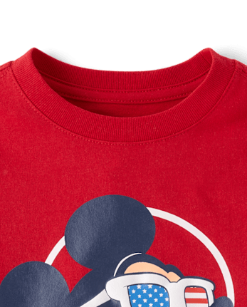 Baby And Toddler Boys Mickey Mouseâ¢ Americana Graphic Tee