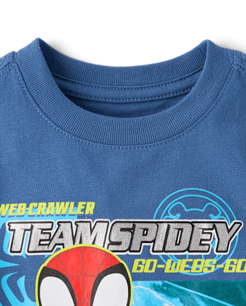 Baby And Toddler Boys Spideyâ¢ Racecar Graphic Tee