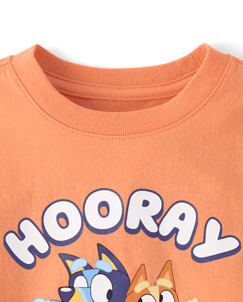 Baby And Toddler Boys Blueyâ¢ Hooray Graphic Tee