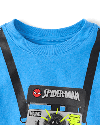 Baby And Toddler Boys Spider-Manâ¢ Camera Graphic Tee