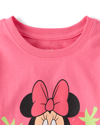 Baby And Toddler Girls Minnie Mouse™ Strawberry Graphic Tee