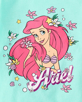 Baby And Toddler Girls The Little Mermaid™ Ariel Graphic Tee