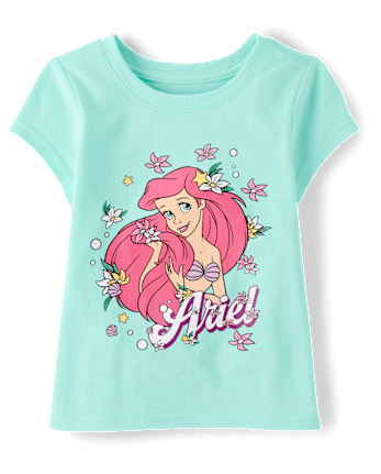 Baby And Toddler Girls The Little Mermaid™ Ariel Graphic Tee