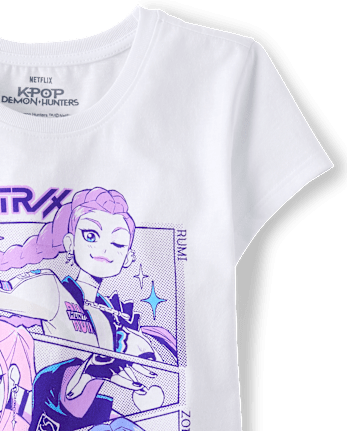 Girls K-Pop Demon Huntersâ¢ Comic Graphic Tee