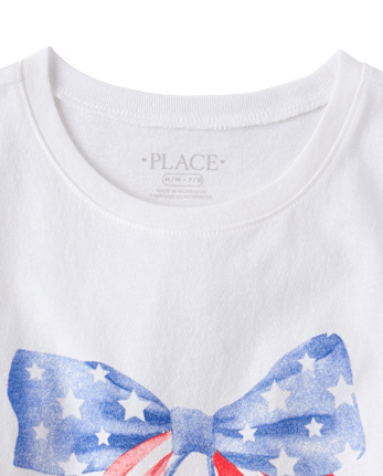 Girls Americana Cherries Graphic Tee