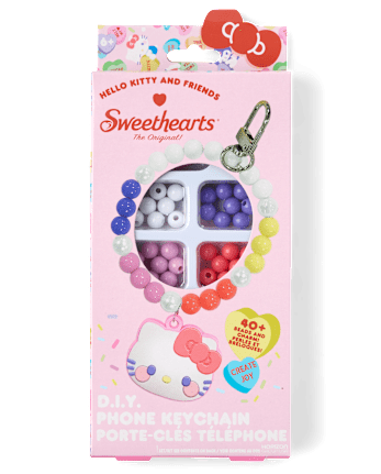 Hello KittyÂ® x SweetheartsÂ® DIY Phone Keychain Set