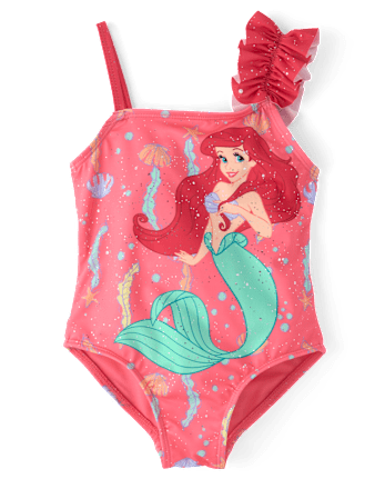Toddler Girls Arielâ¢ One Piece Swimsuit