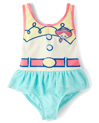 Toddler Girls Toy Story™ Jessie One Piece Swimsuit