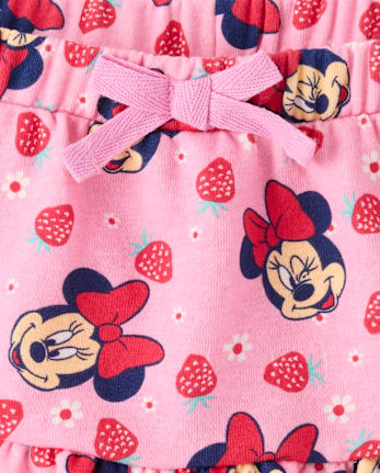 Toddler Girls Minnie Mouse™ Strawberry 2-Piece Outfit Set