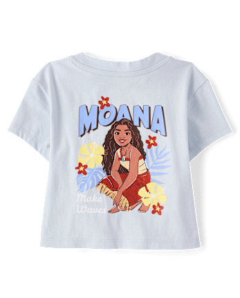 Toddler Girls Moana™ Tropical Leaf 2-Piece Outfit Set