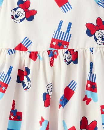 Toddler Girls Minnie Mouse™ Americana Tiered Dress