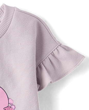 Toddler Girls Stitch Flutter 2-Piece Outfit Set