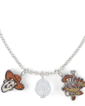 Girls Toy Story Charm Necklace 8-Piece Jewelry Set