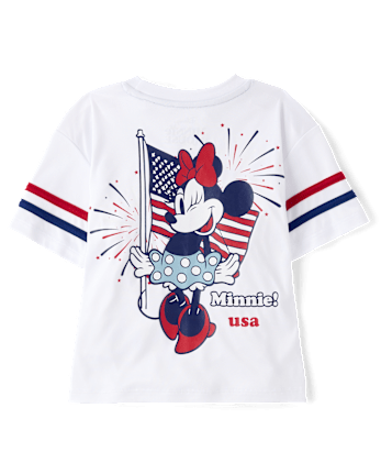 Girls Minnie Mouse™ Americana 2-Piece Outfit Set