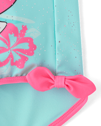 Girls Stitchâ¢ Surfboard One Piece Swimsuit