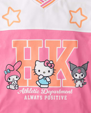 Girls Hello KittyÂ® And Friends Soccer Jersey