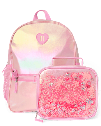 Girls Shimmer Shakey Backpack 2-Piece Set