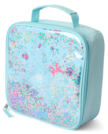 Girls Shakey Glitter Lunchbox