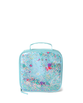 Girls Shakey Glitter Lunchbox