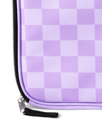 Girls Checkered Lunchbox