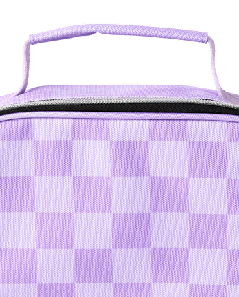Girls Checkered Lunchbox
