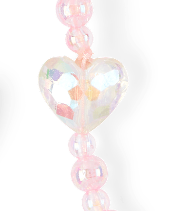 Girls Heart Bag Charm