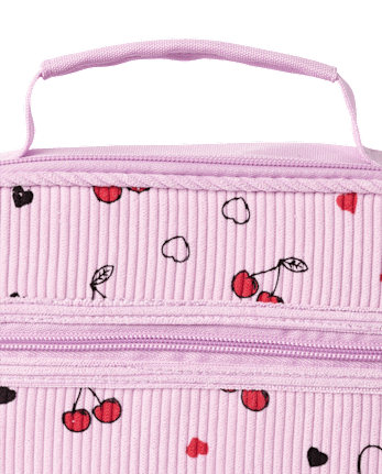 Girls Cherry Corduroy Lunchbox