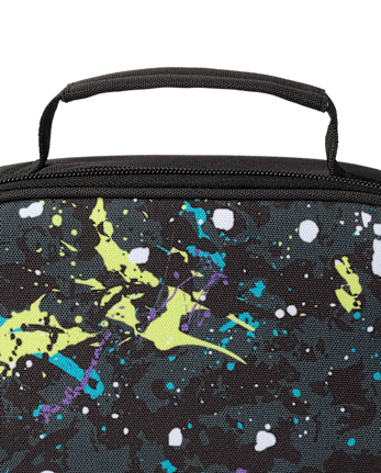 Boys Paint Splatter Lunchbox