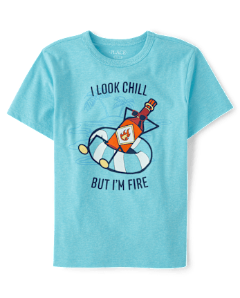 Boys Hot Sauce Graphic Tee