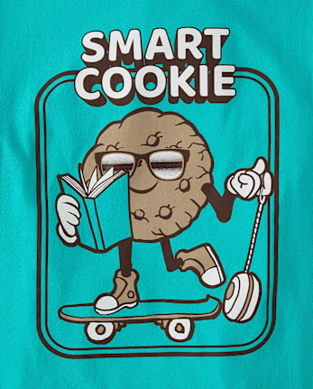 Boys Smart Cookie Graphic Tee