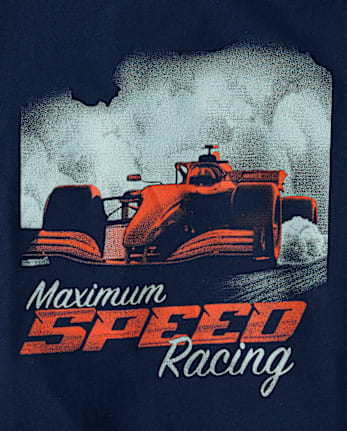 Boys Racecar Graphic Tee