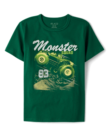 Boys Monster Truck Graphic Tee
