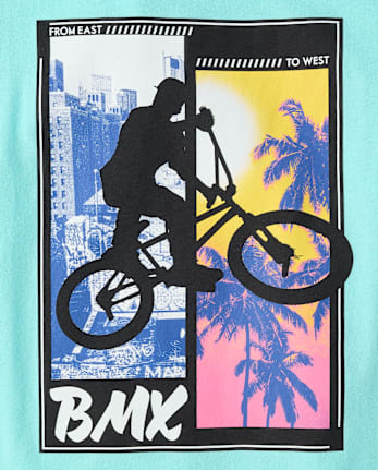 Boys BMX Bike Graphic Tee