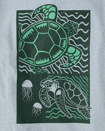 Boys Turtle Graphic Tee
