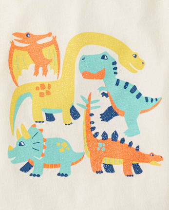 Baby And Toddler Boys Dino Graphic Tee
