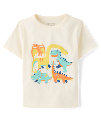 Baby And Toddler Boys Dino Graphic Tee