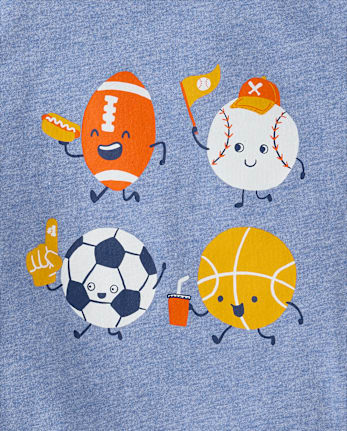Baby And Toddler Boys Sports Graphic Tee