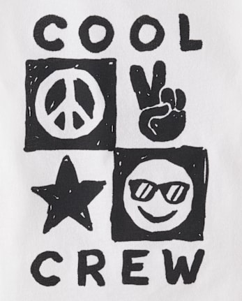 Baby And Toddler Boys Cool Crew Graphic Tee