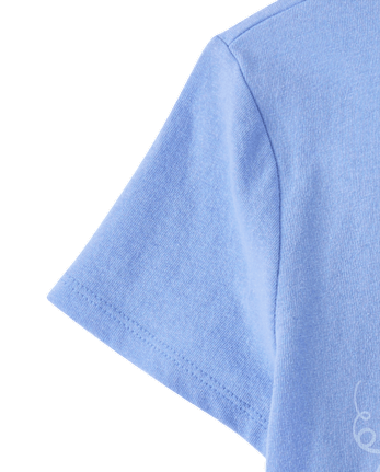 Girls Floral Heart Graphic Tee