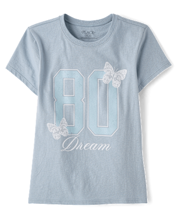 Girls Dream Varsity Graphic Tee