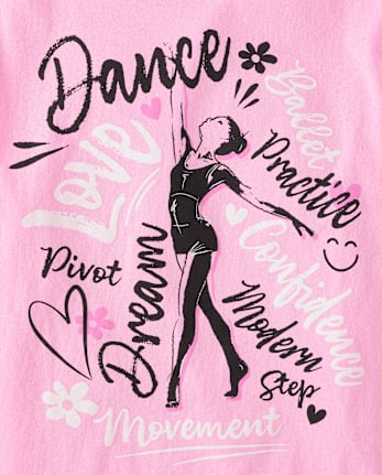 Girls Dance Graphic Tee