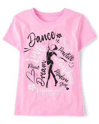 Girls Dance Graphic Tee