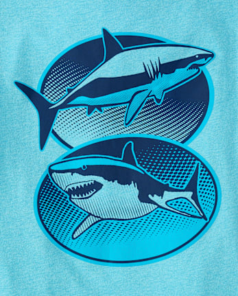 Boys Sharks Graphic Tee