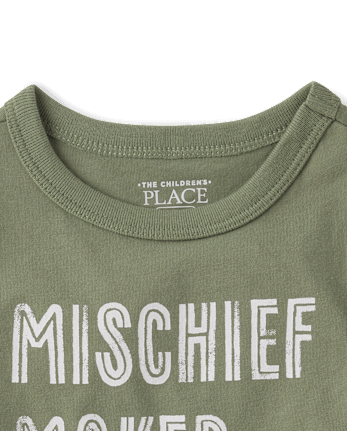 Baby And Toddler Boys Mischief Maker Graphic Tee